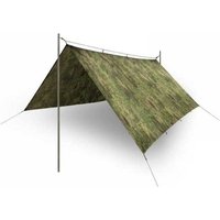 Helikon-Tex Super Tarp pencott wildwood, Schutzplane, geeignet für Militär, Polizei, Sicherheitsdienst, Survival, Outdoor, Trekking, Bushcraft ""