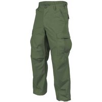 Helikon Tex BDU Pants Cotton Ripstop oliv - taktische Outdoorhose, taktische Einsatzhose "S-Long"