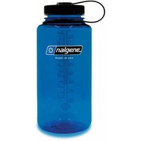 Nalgene Wide Mouth Sustain Flasche 1.0L - 32 oz slate blue ""