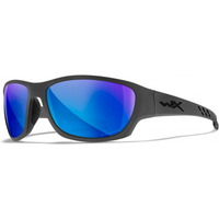 Wiley X WX CLIMB CAPTIVATE Blau Spiegel/Matt Grau - Polarisierend ""