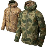 Helikon-Tex Reversible Wolfhound Hoodie Jacket - Mitchell camo leaf/Mitchell camo clouds "XL"