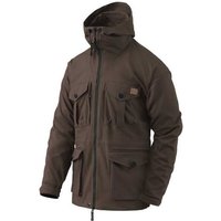 Helikon-Tex SAS Smock - Duracanvas - earth brown, Jacke mit Taschen, Wachsoption "S"