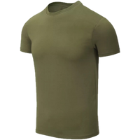 Helikon-Tex T-Shirt SLIM Organic Cotton U.S. Green, Basic Slim t-shirt "L"