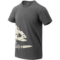 Helikon-Tex T-Shirt (Full Body Skeleton) - shadow grey "M"