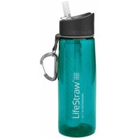 LifeStraw Wasserflasche mit Filter GO 0,65L dark teal ""