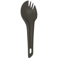 Wildo® Spork dunkelgrau - Mit robustem Griff; zugleich Messer, Gabel und Löffel in einem ""