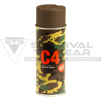 Armamat C4 Mil Grade Color Spray RAL 8027, Sofort trocknender Tarnspray ""