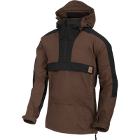 Helikon-Tex WOODSMAN Anorak Jacke - Earth Brown / Black "M"