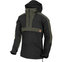 Helikon-Tex WOODSMAN Anorak Jacke - black / taiga green "S"