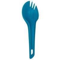 Wildo® Spork blau - Mit robustem Griff; zugleich Messer, Gabel und Löffel in einem ""