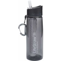 LifeStraw Wasserflasche mit Filter GO 0,65L grey ""
