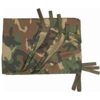 Mehrzweckplane "Tarp" woodland, verwendbar als Sonnensegel, Zeltersatz, Regenschutz, Unterlegmatte, Bergetuch ""