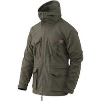 Helikon-Tex SAS Smock - Duracanvas - taiga green, Jacke mit Taschen, Wachsoption "XL"