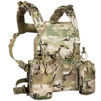 Tasmanian Tiger TT Modular Chest Rig 4xM4 multicam ""