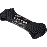 Helikon-Tex 550 Paracord (100ft) Black ""