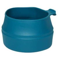 Faltbecher blau - Leichte faltbare Tasse, Plastiktasse ""
