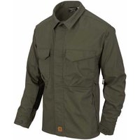 Helikon Tex Woodsman Shirt taiga grün / schwarz - taktisches Shirt "S"