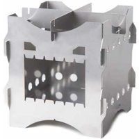 Hobo Kocher Buschbox - Big Bad, besteht aus 7 verschiedenen "laser-cut" rostfreien Stahlelementen, geeignet für Survival, Bushcraft, Prepper, Camping ""