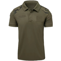 Helikon-Tex Military Polo Shirt - Olive Green/PL Woodland "S"
