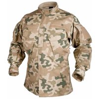 Helikon-Tex CPU Shirt - Cotton Ripstop PL Desert - Outdoor Shirt, Polizei, Militär "S"