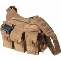 5.11 Bail Out Sling Pack, 9l Umhängetasche, coyote, 3 verstärkte Vordertaschen für 6 AR15 Magazine, geeignet für Polizei, Militär, Survival, Prepper ""