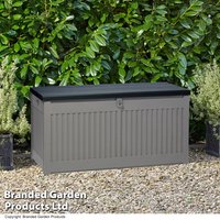 Garden Gear - 270-Litre Lockable Garden Storage with Sit on Lid