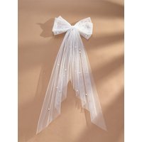 SV Single Layer Understated Bow Veil