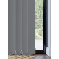 Ava Blackout Dark Grey Vertical Blind
