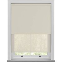 Bella Oyster & Nico Cream Double roller Blind