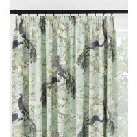 Laura Ashley Belvedere Duck Egg Pencil Pleat Curtain