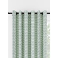 Orla Kiely Tiny Stem Duckegg Eyelet Curtain