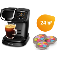 Tassimo Sparen Sie 57 % beim Kauf der My Way Kaffeemaschine in Schwarz 2 GratisPackungen