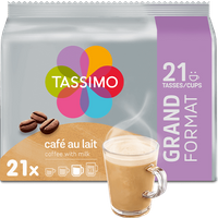 Promotion Tassimo 12% de réduction sur le café au lait Tassimo