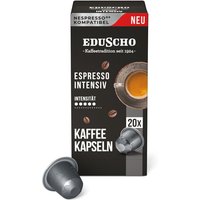 Kaffeeberater 7 Eduscho Espresso Intensiv - 20 Kapseln - Intensität: 5/5