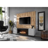 Promo Tendencio 25% de réduction sur le meuble TV avec cheminée LARIS