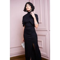 TFNC Ame Black Maxi Dress