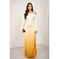 Tfnc London TFNC Tinna Yellow Ombre Maxi Dress