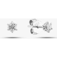 Winchester Collection 18ct White Gold 0.53ct Brilliant Cut Diamond Stud Earrings 04-80-032/24-01-628/629