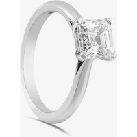 Brown & Newirth Platinum 1.75ct Asscher Cut Diamond Solitaire Ring 10-80-293/24-09-152 M
