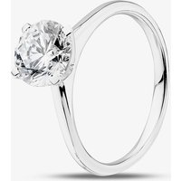 9ct White Gold 2.00ct Certificated Brilliant Cut Lab Grown Diamond Solitaire Ring LGR43281-200A Q