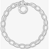 Thomas Sabo Sterling Silver Large Link Charm Bracelet - Size 18 cm