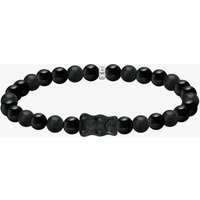 THOMAS SABO Ladies Black Obsidian Haribo Bear Bead Bracelet A2204-017-11-L19