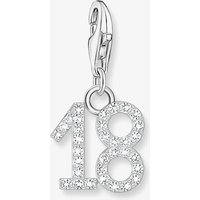 THOMAS SABO Women's Silver 18 Cubic Zirconia Charm 2134-051-21