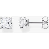 THOMAS SABO Sterling Silver Square Cut Cubic Zirconia Stud Earrings H2174-051-14