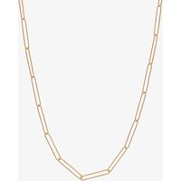 Hot Diamonds Embrace 18ct Gold Plated Twisted Paper Link Chain CH111