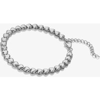 Hot Diamonds Serenity Sterling Silver Diamond Heart Bracelet