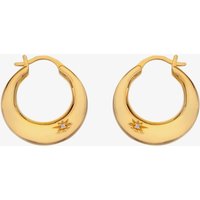 Hot Diamonds x Jac Jossa 18ct Gold Plated Sterling Silver Soul Statement Earrings DE672 – - 18ct Gold Plated Sterling Silver