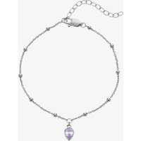 Hot Diamonds Silver Whisper Silver Whisper June Bracelet SWB030 – Classic Look | Acotis - Cubic Zirconia / Sterling Silver
