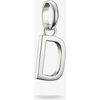 Thomas Sabo Charm Club Charming Connect Sterling Silver Letter D - Sterling Silver