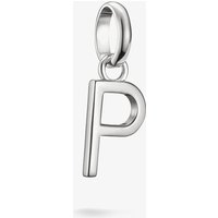 THOMAS SABO Charm Club Connect Silver Letter P Charm CC1222-001-21